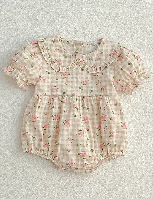 Cottage Floral Bubble Romper