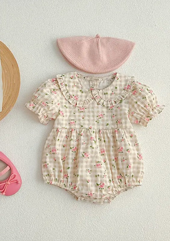 Cottage Floral Bubble Romper