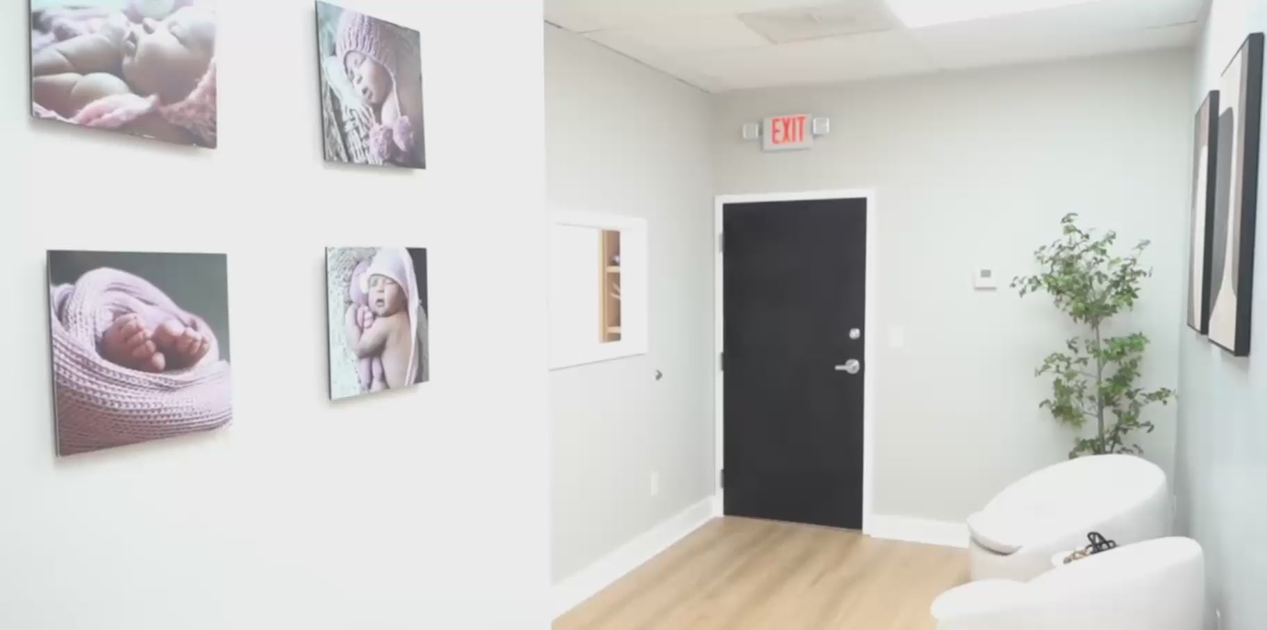 Video with text overlay